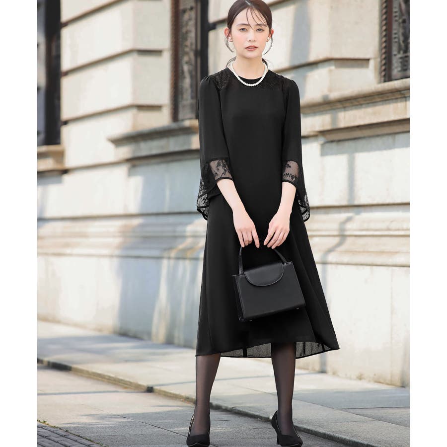 Chloe ブラックフォーマル 9号 未使用】Chloe 礼服 喪服 フォーマル