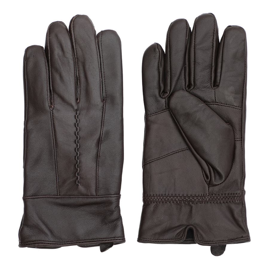 メンズレザー手袋 内側ボア 革[品番：FKSE0000233]｜GlovesDEPO【MEN