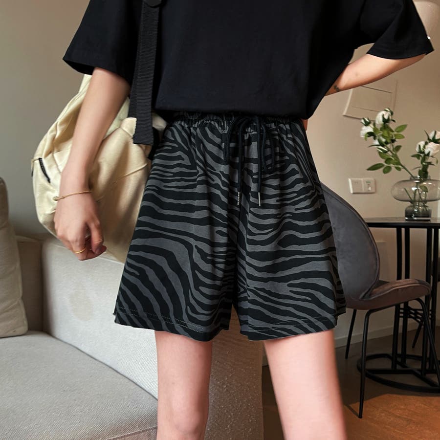 ゼブラ柄 ショートパンツ 8295[品番：XB000008633]｜G&L  Style（ジーアンドエルスタイル）のレディースファッション通販｜SHOPLIST（ショップリスト）