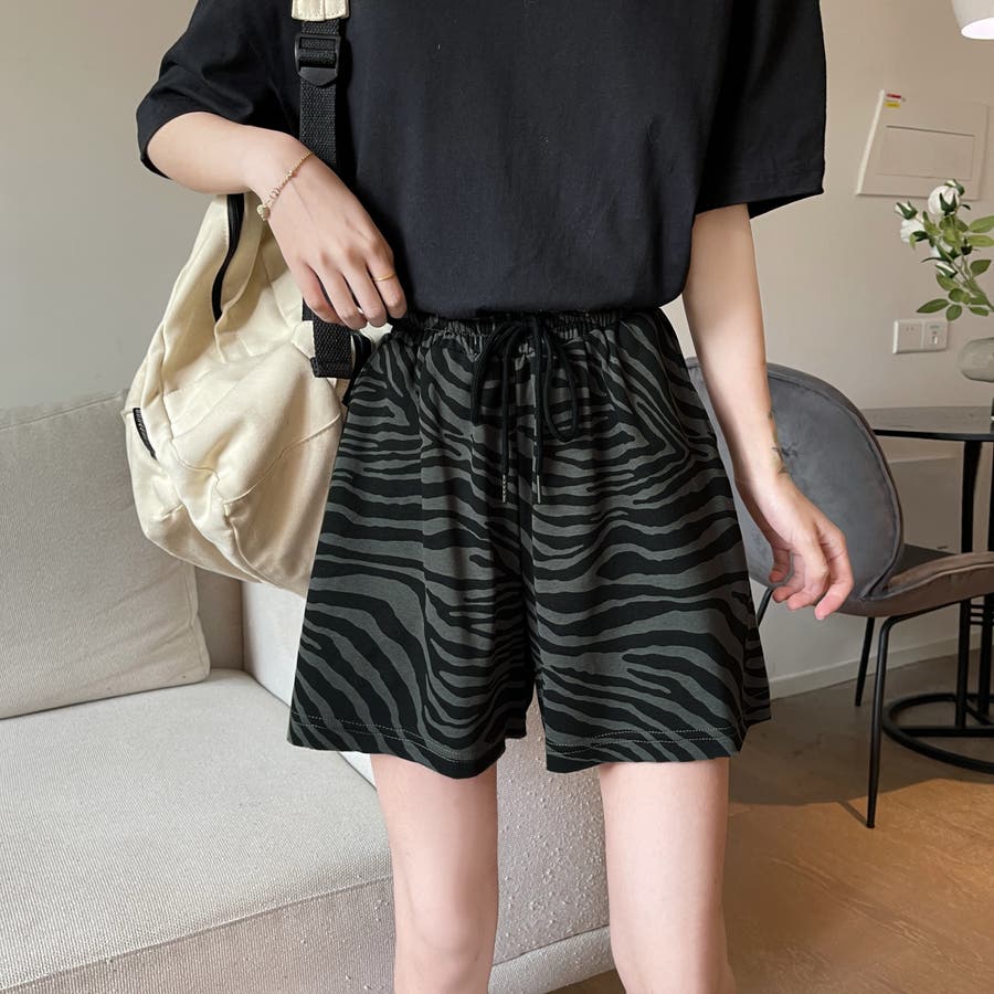 ゼブラ柄 ショートパンツ 8295[品番：XB000008633]｜G&L  Style（ジーアンドエルスタイル）のレディースファッション通販｜SHOPLIST（ショップリスト）
