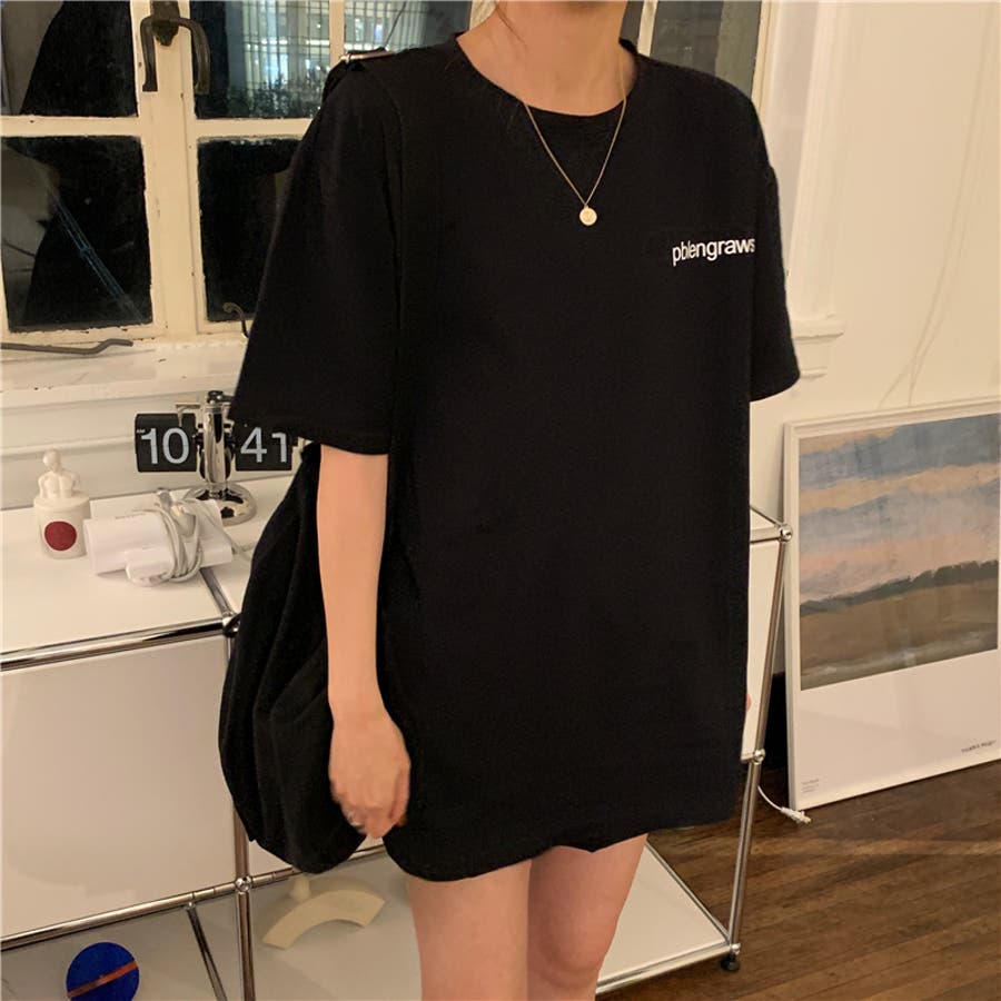 バックレタリングプリントTシャツ 9366[品番：XB000009660]｜G&L Style