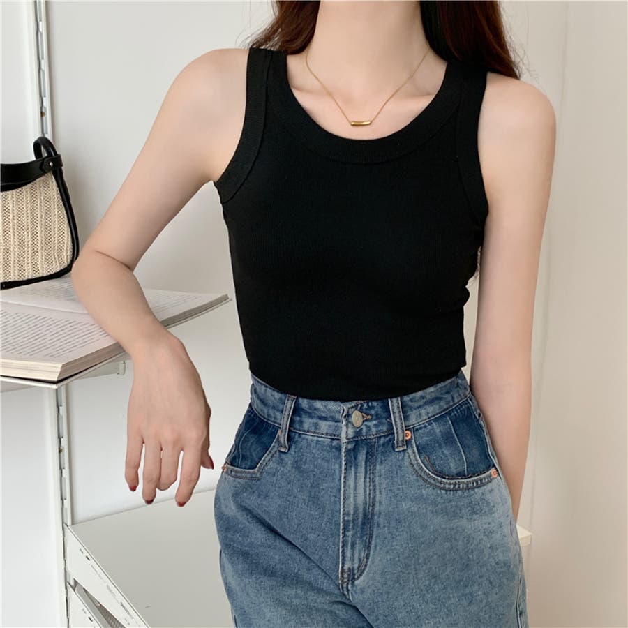 リブタンクトップ 9560[品番：XB000009838]｜G&L Style（ジーアンド