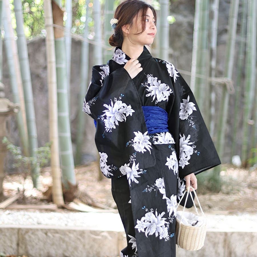 大きいサイズレディース 浴衣 セパレート[品番:GJ000021023 大きいサイズレディース 浴衣 セパレート[品番:GJ000021023