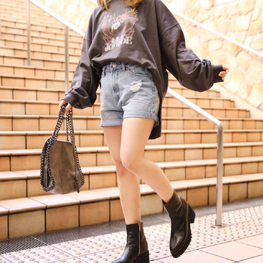 DIANTEロールアップショートパンツ Roll up denim short pants | DIANTÉ (ディアンテ)公式通販サイト