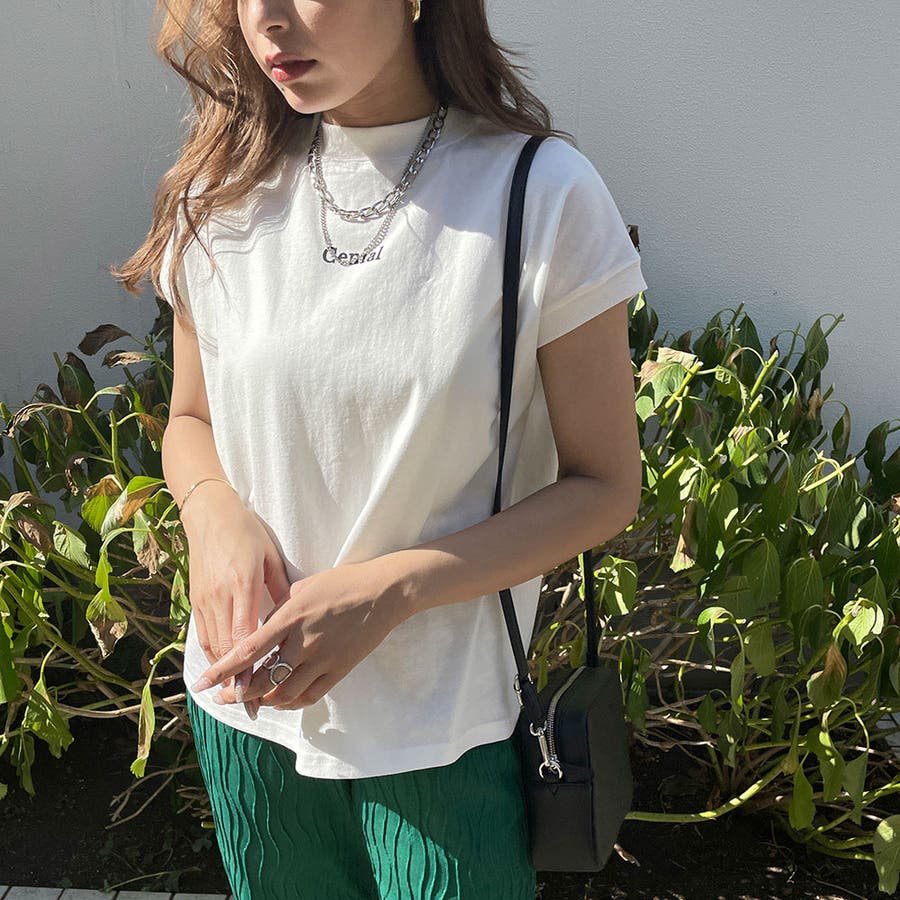 ロゴ入りモックネックＴシャツ[品番：GORW0007060]｜GORGE