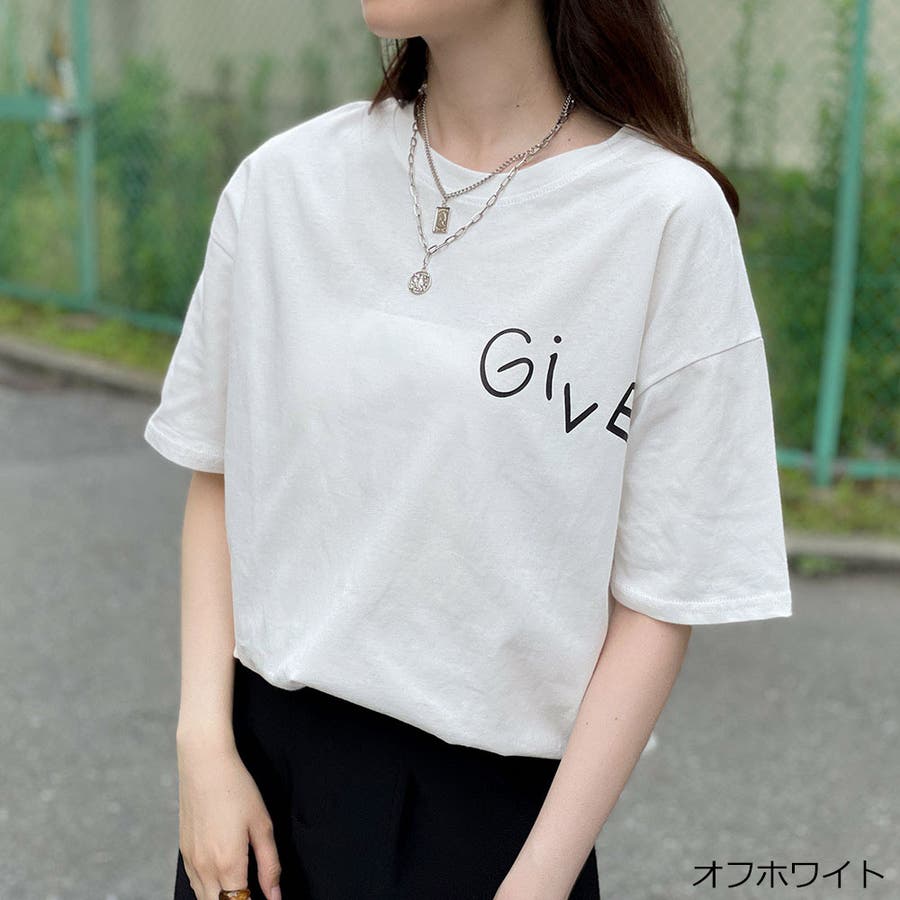 英字バックロゴプリントＴシャツ[品番：GORW0007046]｜GORGE （ゴージ