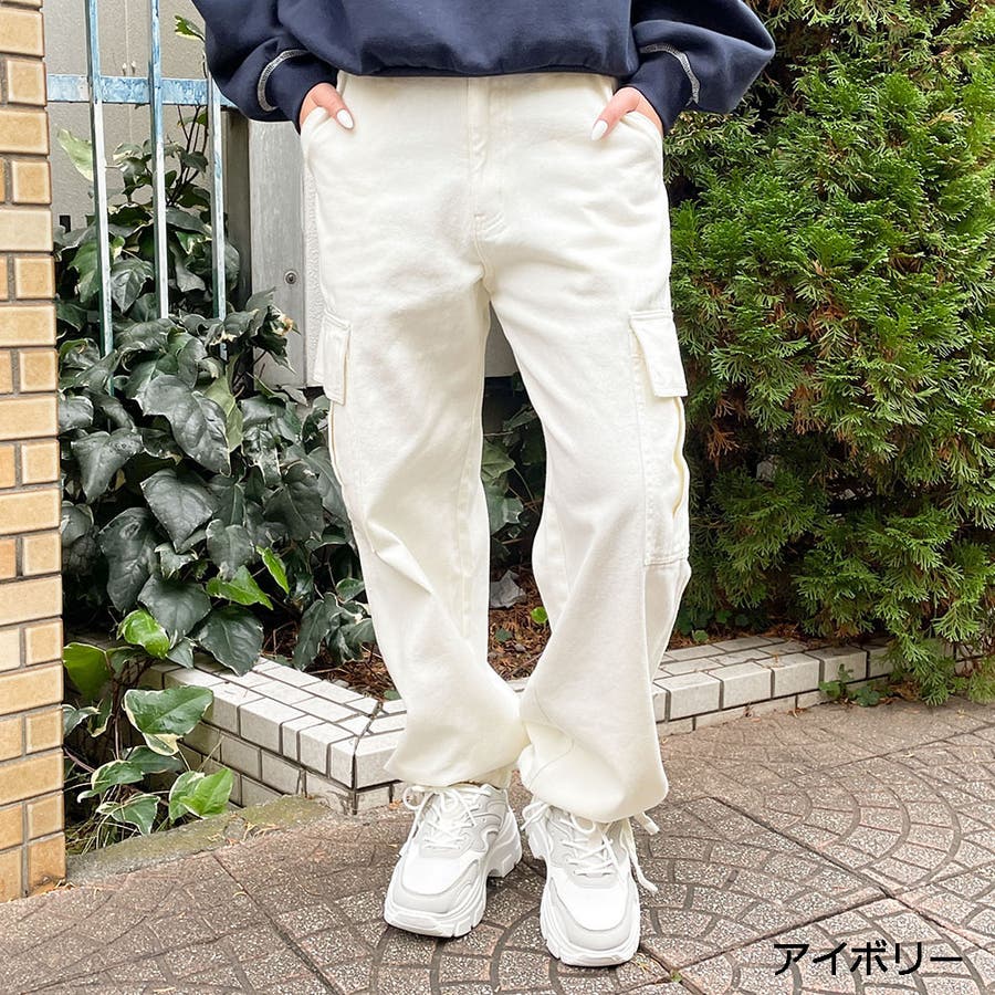 裾しぼりタックカーゴパンツ[品番：GORW0007454]｜GORGE