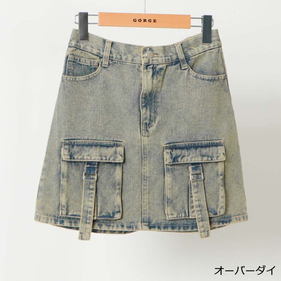 カーゴミニデニムスカート[品番：GORW0009011]｜GORGE （ゴージ