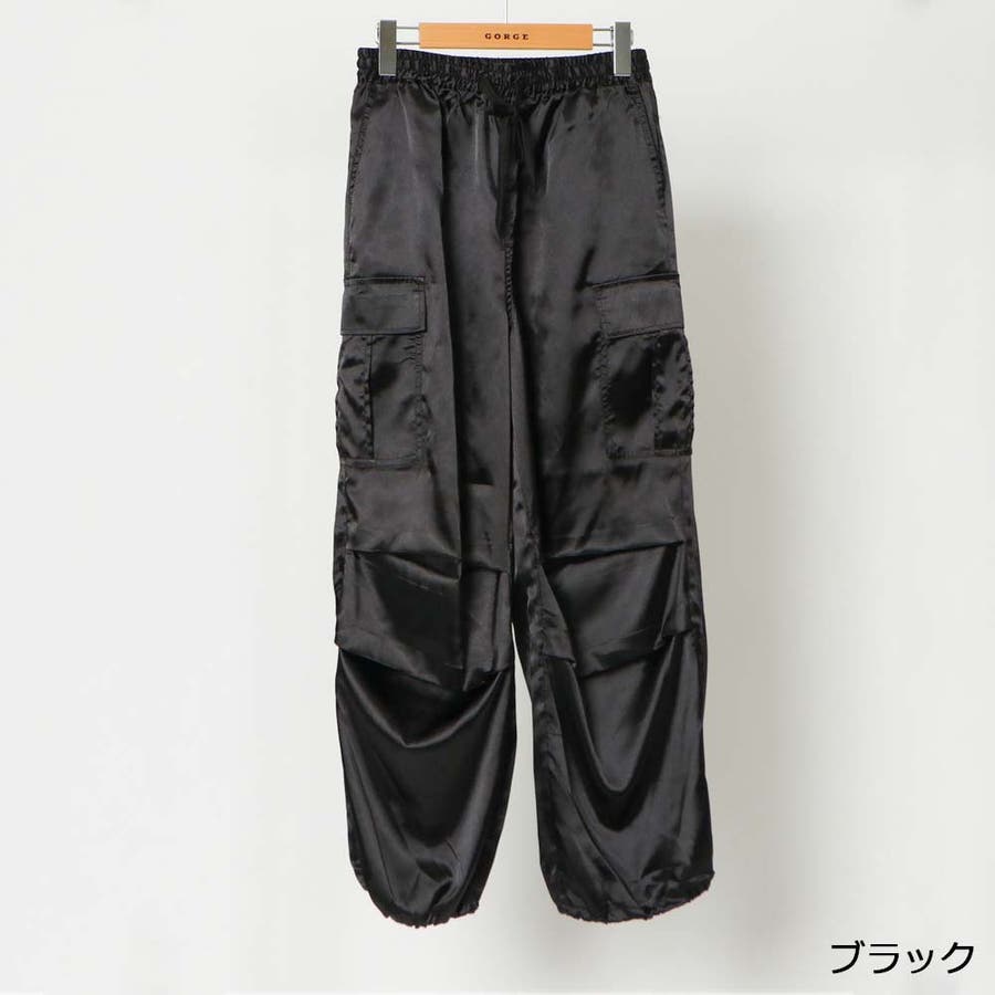 サテンカーゴパンツ[品番：GORW0008971]｜GORGE （ゴージ）の