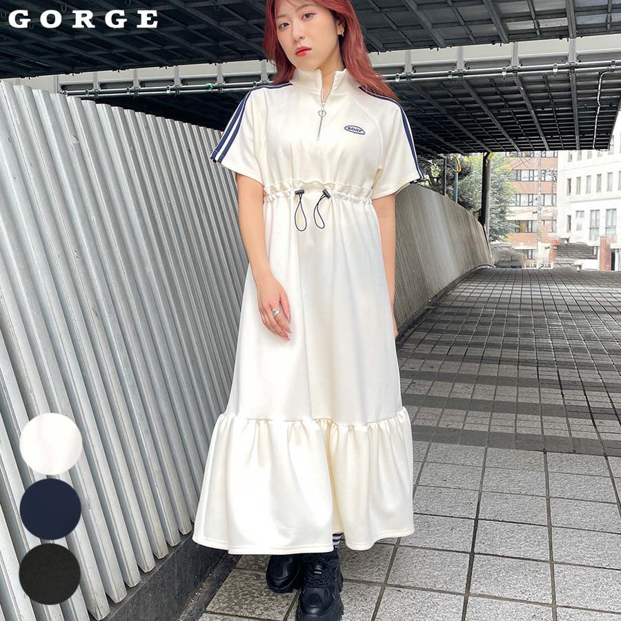 ラインジャージワンピース[品番：GORW0008889]｜GORGE （ゴージ