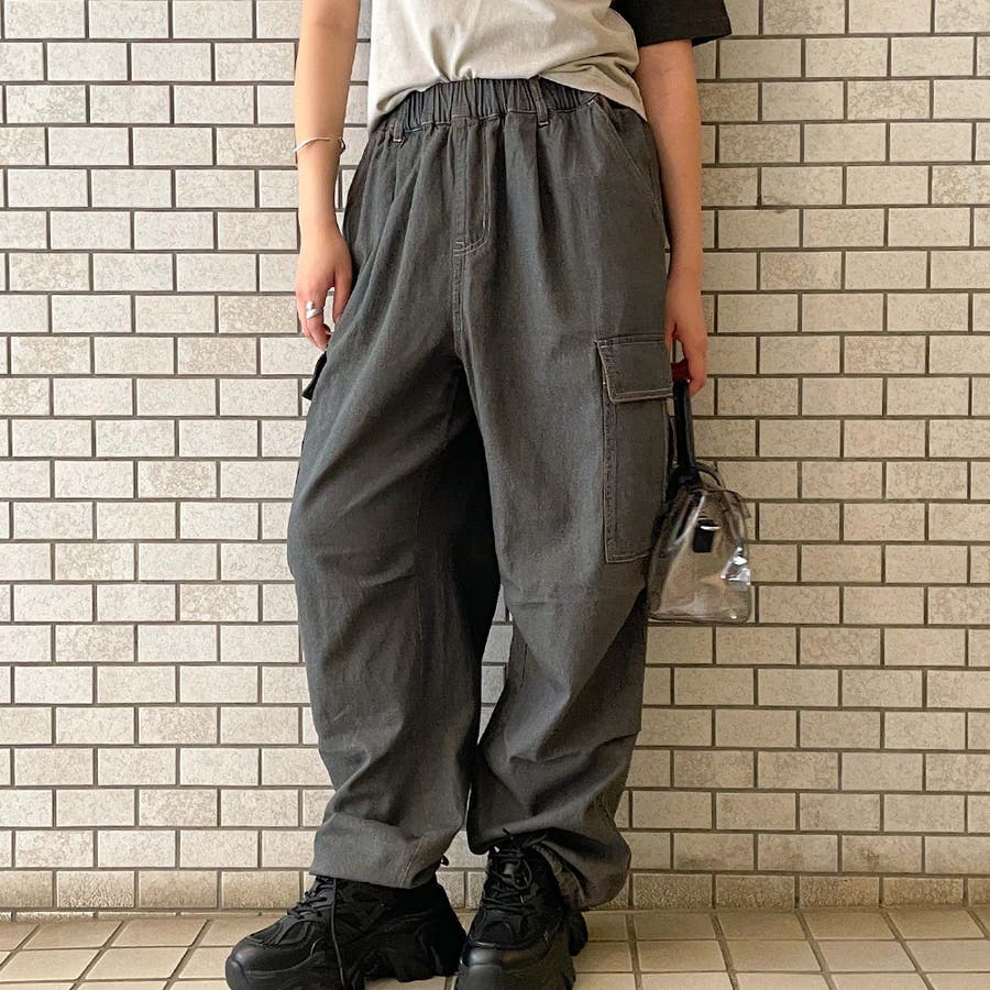 【BOTTEAGA】ファインカーゴパンツ カーゴパンツ パンツ レディース ボトムス ロング 送料無料