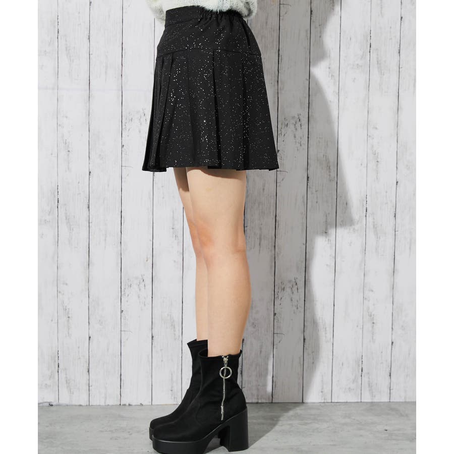 《ラメ入り×インパン付き》レディース プリーツミニスカート キラキラデザイン[品番：GORW0010489]｜GORGE （ゴージ ...