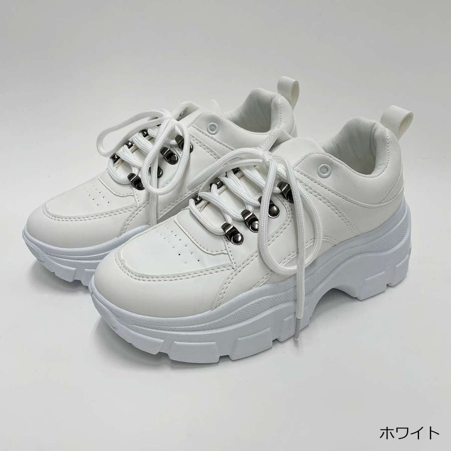 金具付き厚底スニーカー[品番：GORW0005126]｜GORGE （ゴージ