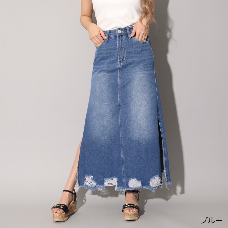 サイドスリットデニムロングスカート 品番 Gorw Gorge ゴージ のレディースファッション通販 Shoplist ショップリスト サイドスリットデニムロングスカート 品番 Gorw Gorge ゴージ のレディースファッション通販 Shoplist ショップリスト