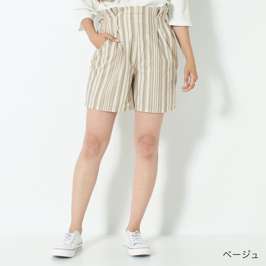 ストライプハーフパンツ[品番：GORW0004198]｜GORGE （ゴージ