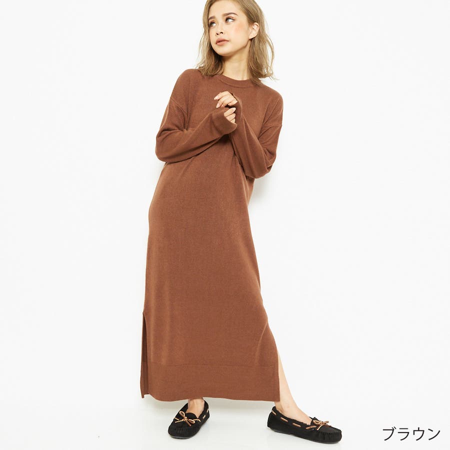 カシミアタッチワンピース 品番 Gorw Gorge ゴージ のレディースファッション通販 Shoplist ショップリスト