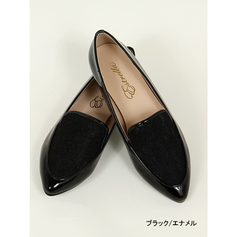 レースポインテッドトゥローファー 品番 Gorw Gorge ゴージ のレディースファッション通販 Shoplist ショップリスト