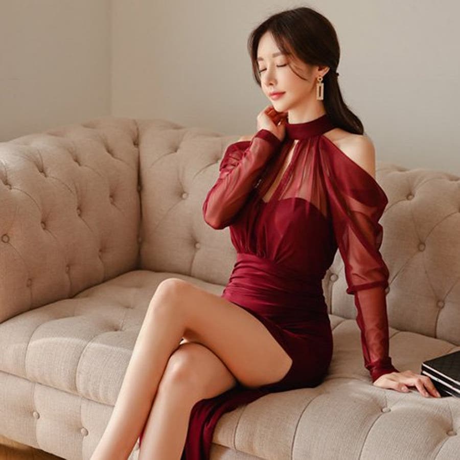 ☆極美品☆RED VALENTINO☆華やかドレス♡ 誤魔化せ 