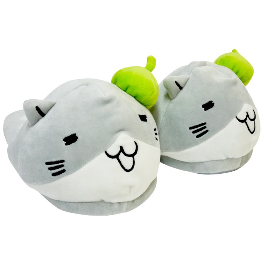 猫渕さん おとうと ぬいぐるみ スリッパ[品番：GRVK0001759]｜GROOVY
