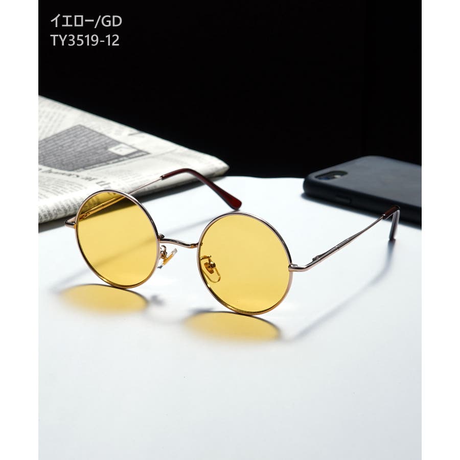 サングラス クリアレンズ メガネ カラー サングラス 伊達メガネ ユニ