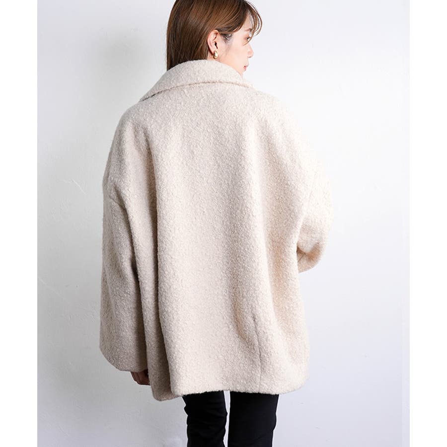 【新品】PREFERIR ベージュコート Simplicite 「Simplicite」 ノーカラーコート - ベージュ