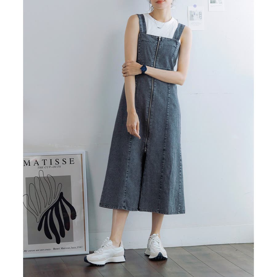 JOY RICHI ジョイリッチ デニム ジャンパースカート サロペット