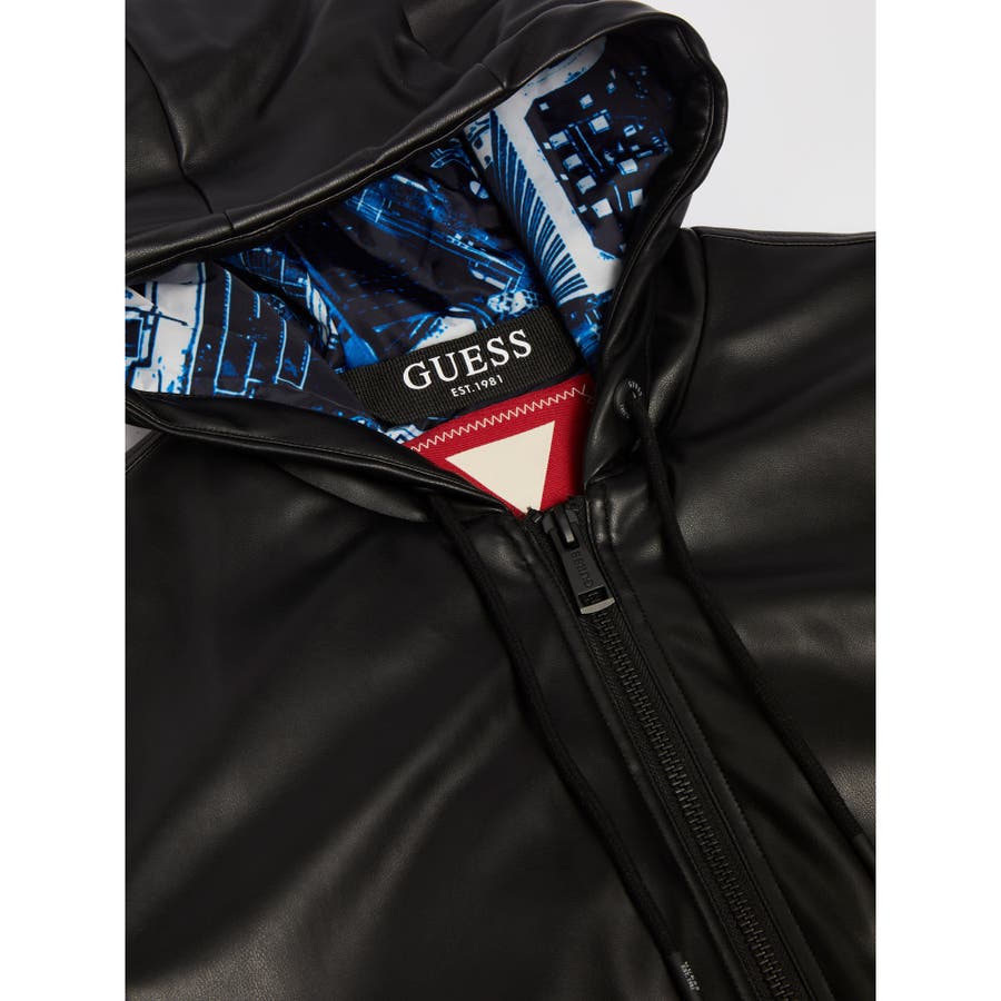 [GUESS] Downtown Branded Bomber Jacket[品番