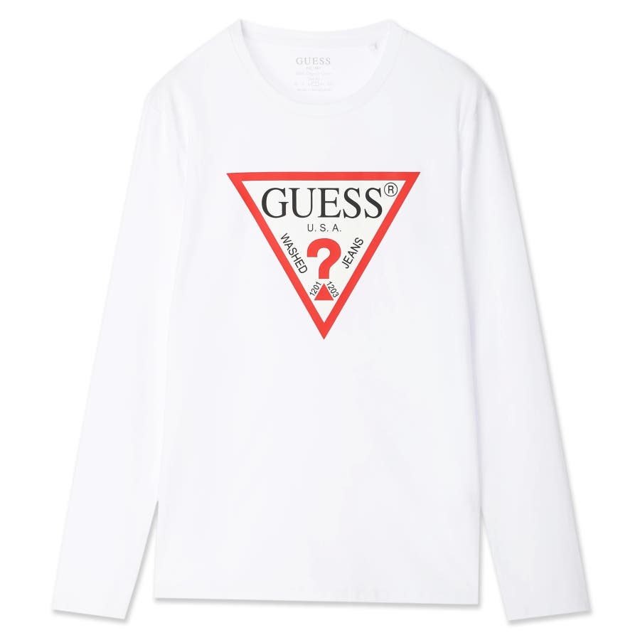 GUESS] Triangle Logo L/S Tee[品番：GUEW0007464]｜GUESS【MEN ...