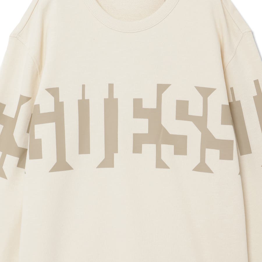 GUESS] ORIZONTAL Logo Cn Sweatshirt[品番：GUEW0009525]｜GUESS【MEN 