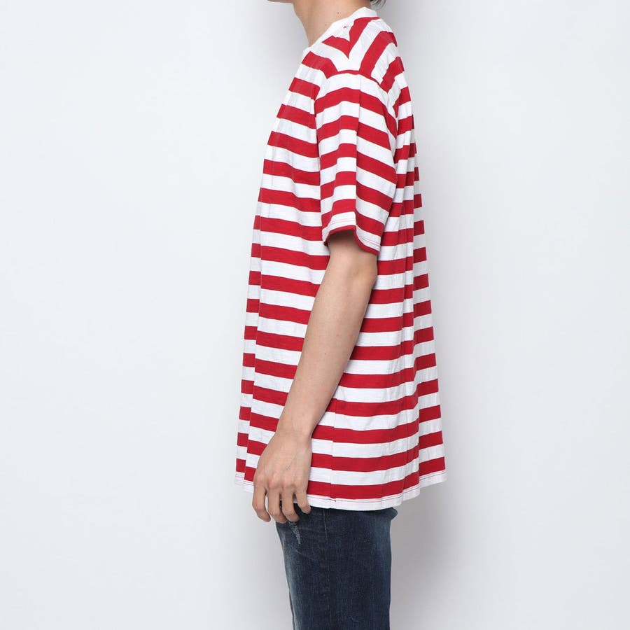 GUESS] SS GUESS GO STRIPE CREW[品番：GUEW0003544]｜GUESS【MEN