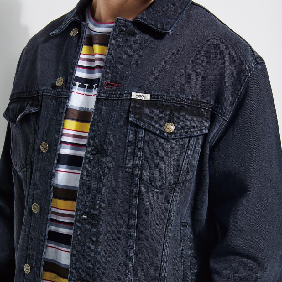 OVERSIZED DENIM JACKET[品番：GUEW0002507]｜GUESS【MEN】（ゲス）の