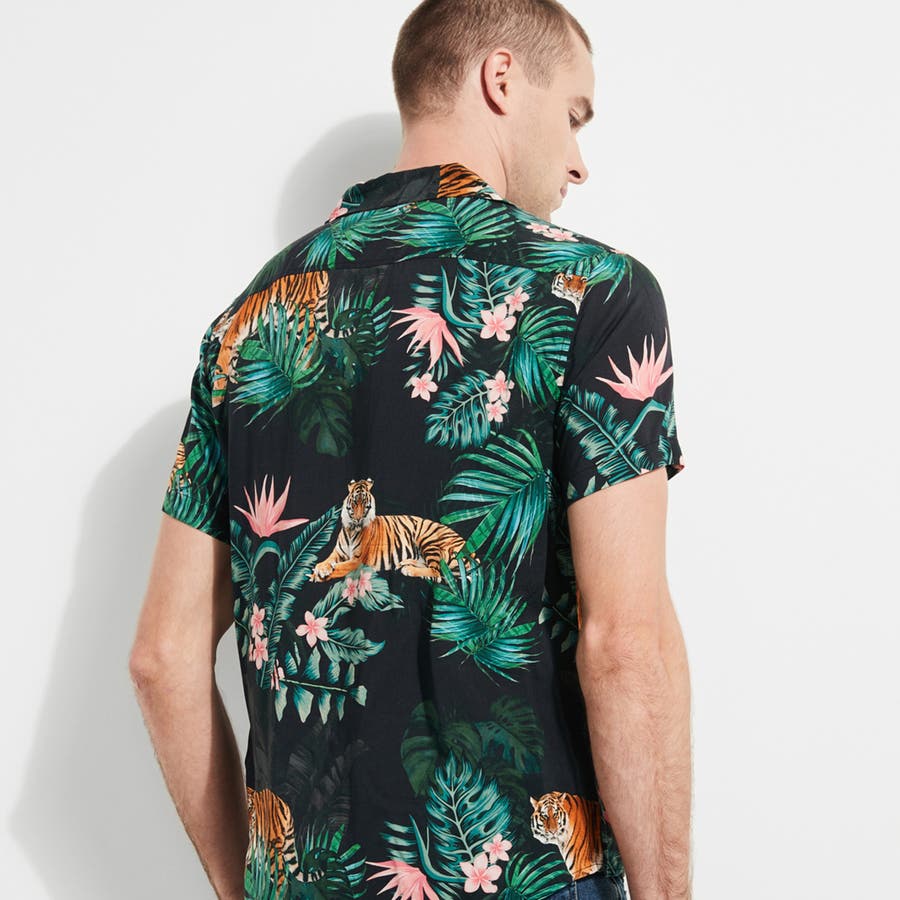 GUESS] ROGAN WILD JUNGLE SHIRT[品番：GUEW0003753]｜GUESS【MEN