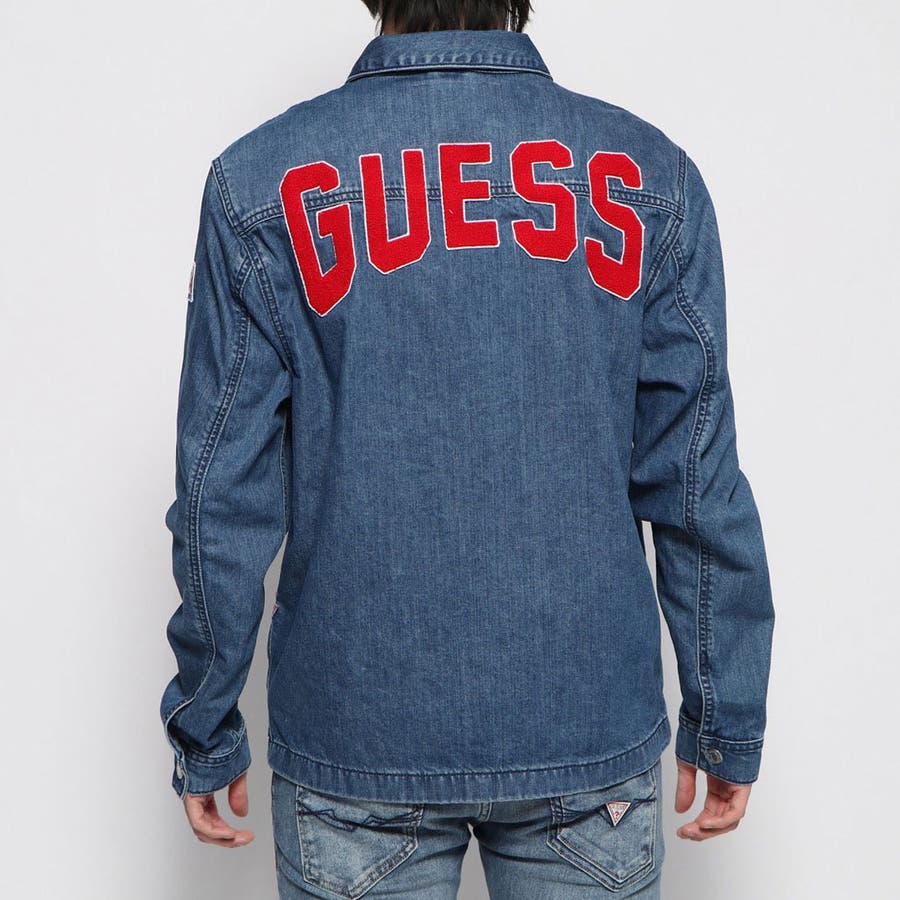 GUESS] 81 DENIM COACH JACKET[品番：GUEW0003868]｜GUESS【MEN