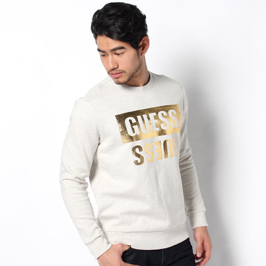 GUESS] MEN'S L/S CREW SWEAT[品番：GUEW0000024]｜GUESS【MEN】（ゲス