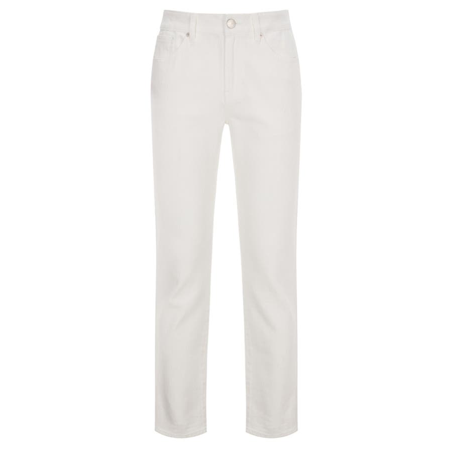 GUESS] White Slim Straight Denim Pants[品番：GUEW0008318]｜GUESS