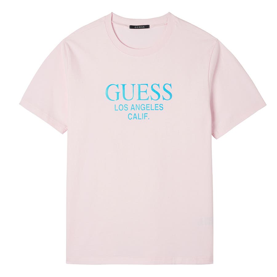 GUESS] Shiny Film Logo Teet[品番：GUEW0008436]｜GUESS【MEN】（ゲス