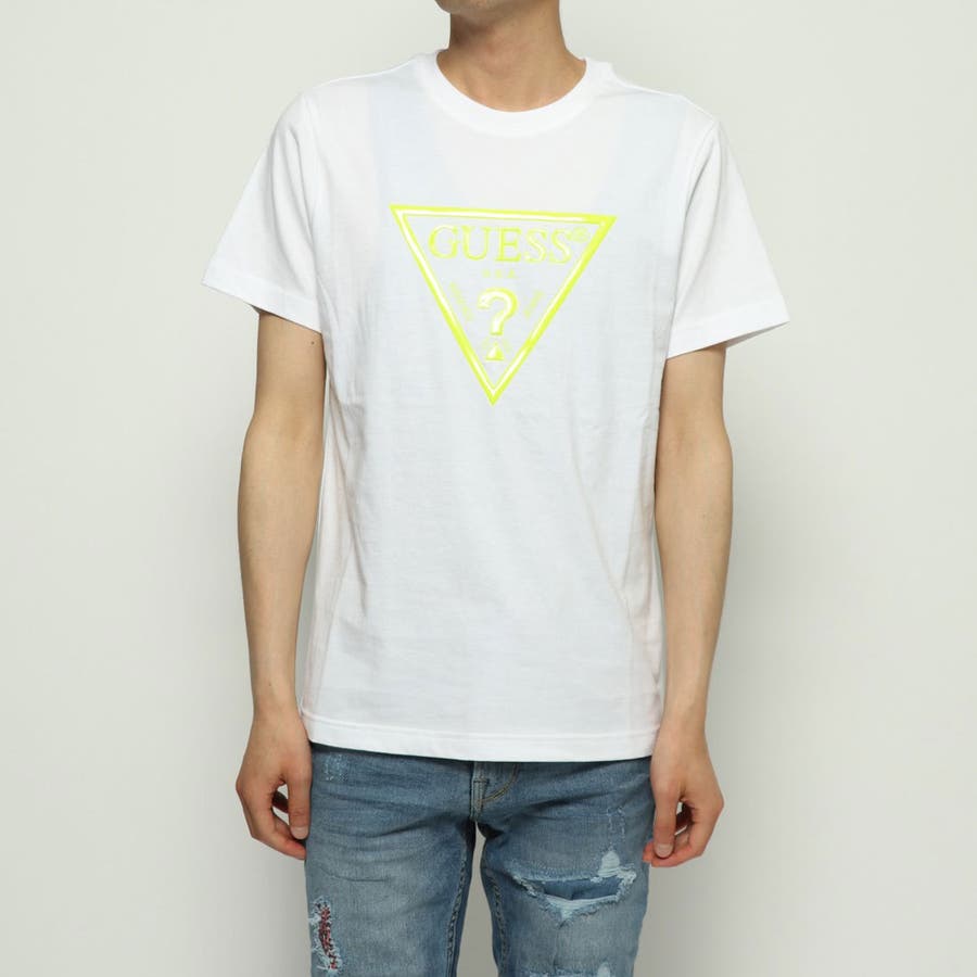 Guess Neon Triangle Logo Tee 品番 Guew Guess Men ゲス のメンズファッション通販 Shoplist ショップリスト