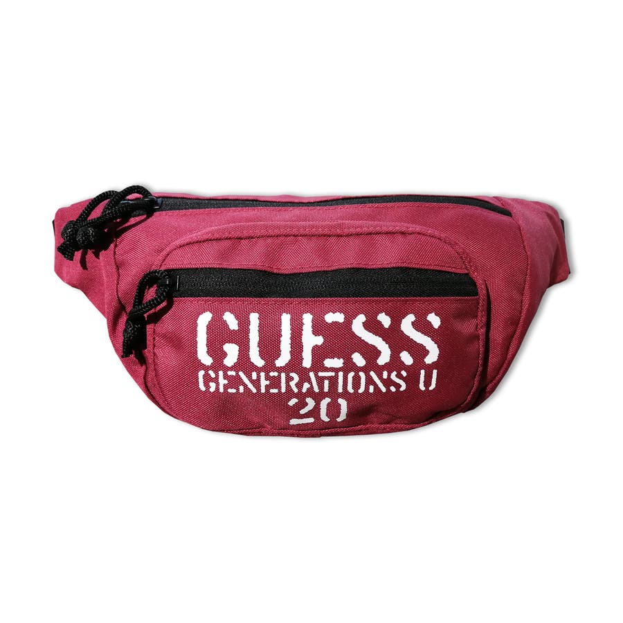 GUESS x GENERATIONS LOGO BUM BAG ウエストバッグ-