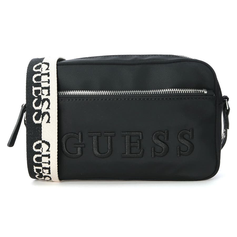 BLA】[GUESS] NEMY Mini Crossbody Zip[品番：GUEW0008830]｜GUESS