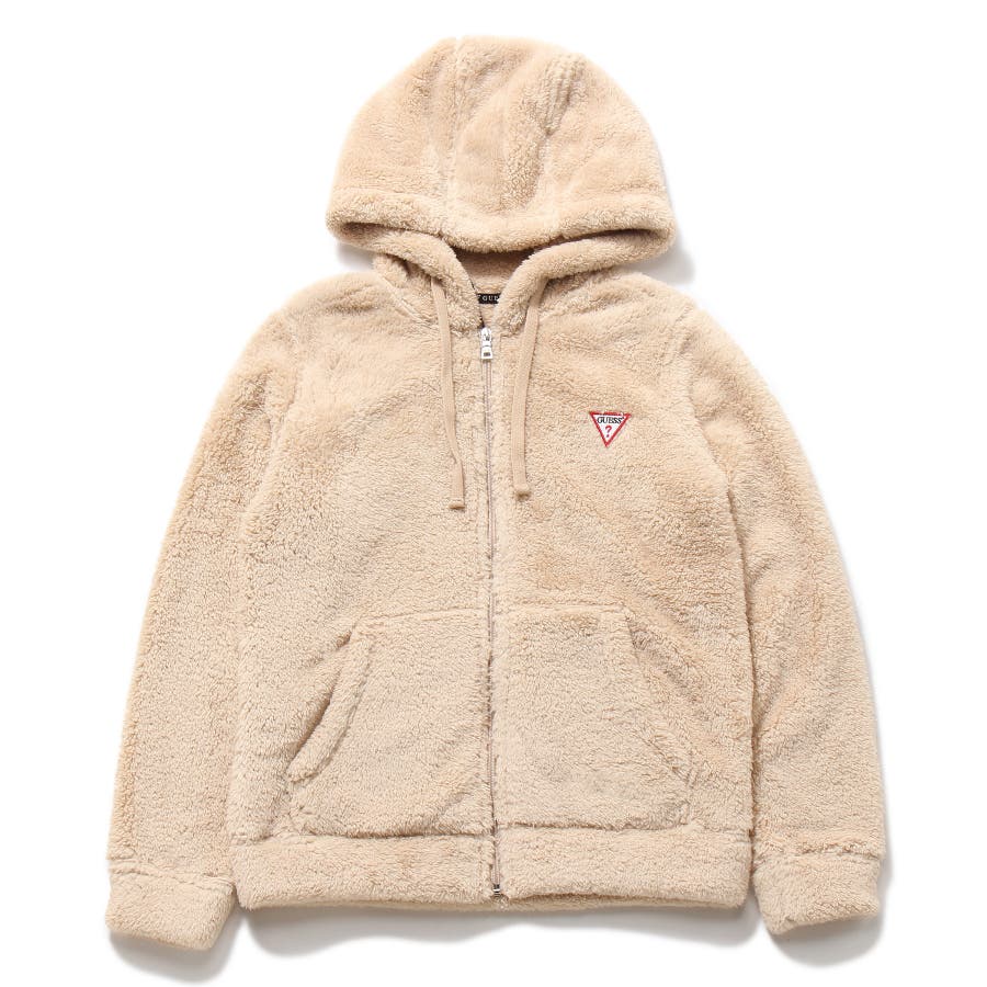 GUESS] BOA FLEECE HOODED ZIP UP PARKA[品番：GUEW0004413]｜GUESS 