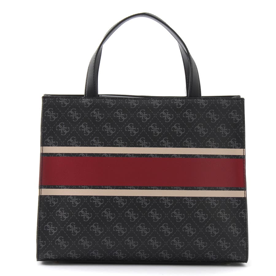 Guess 黒赤 ハンドバッグ Guess 黒赤 ハンドバッグ