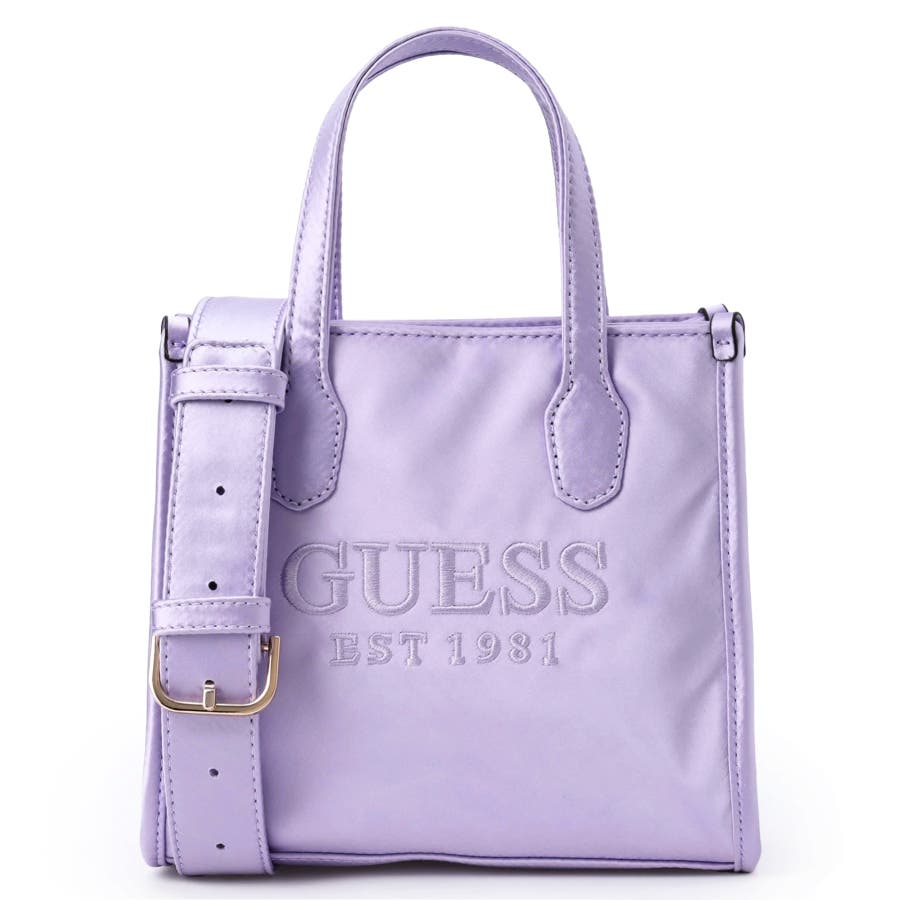 GUESS] SILVANA Satin Mini Tote[品番：GUEW0009196]｜GUESS【WOMEN】（ゲス ）のレディースファッション通販｜SHOPLIST（ショップリスト）