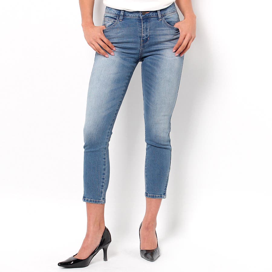 GUESS] MARILYN 3-ZIP SKINNY DENIM PANT[品番：GUEW0000038]｜GUESS