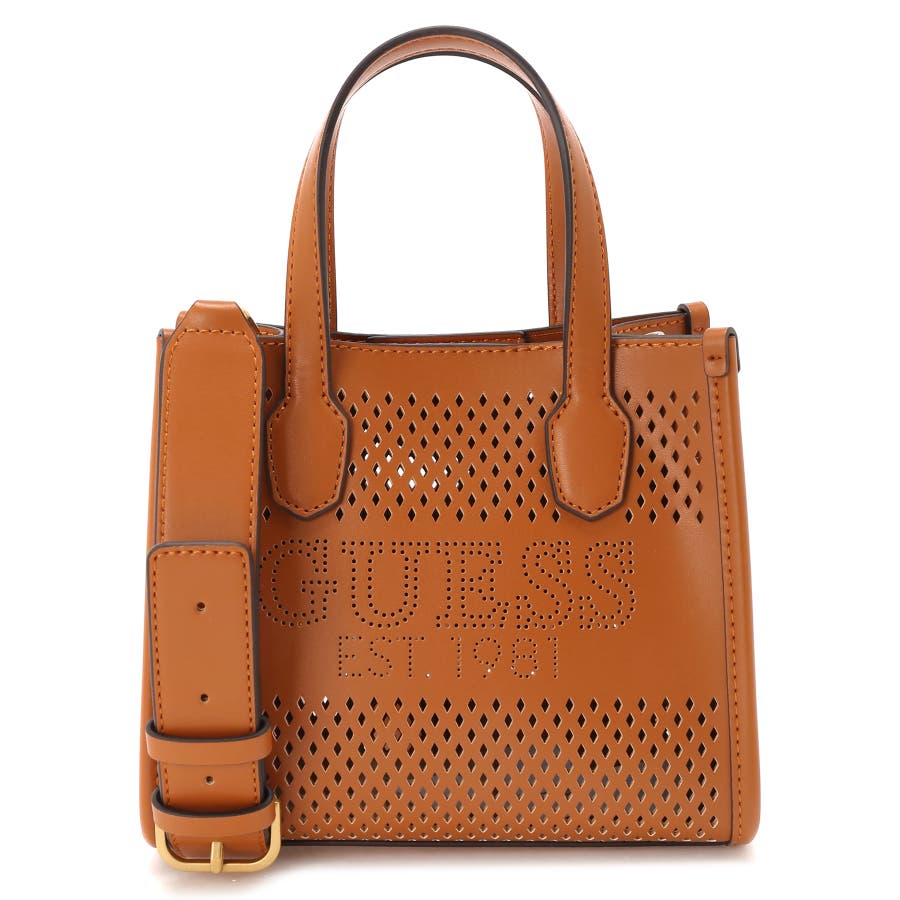 GUESS] KATEY Perforated Mini Tote[品番：GUEW0008065]｜GUESS【WOMEN