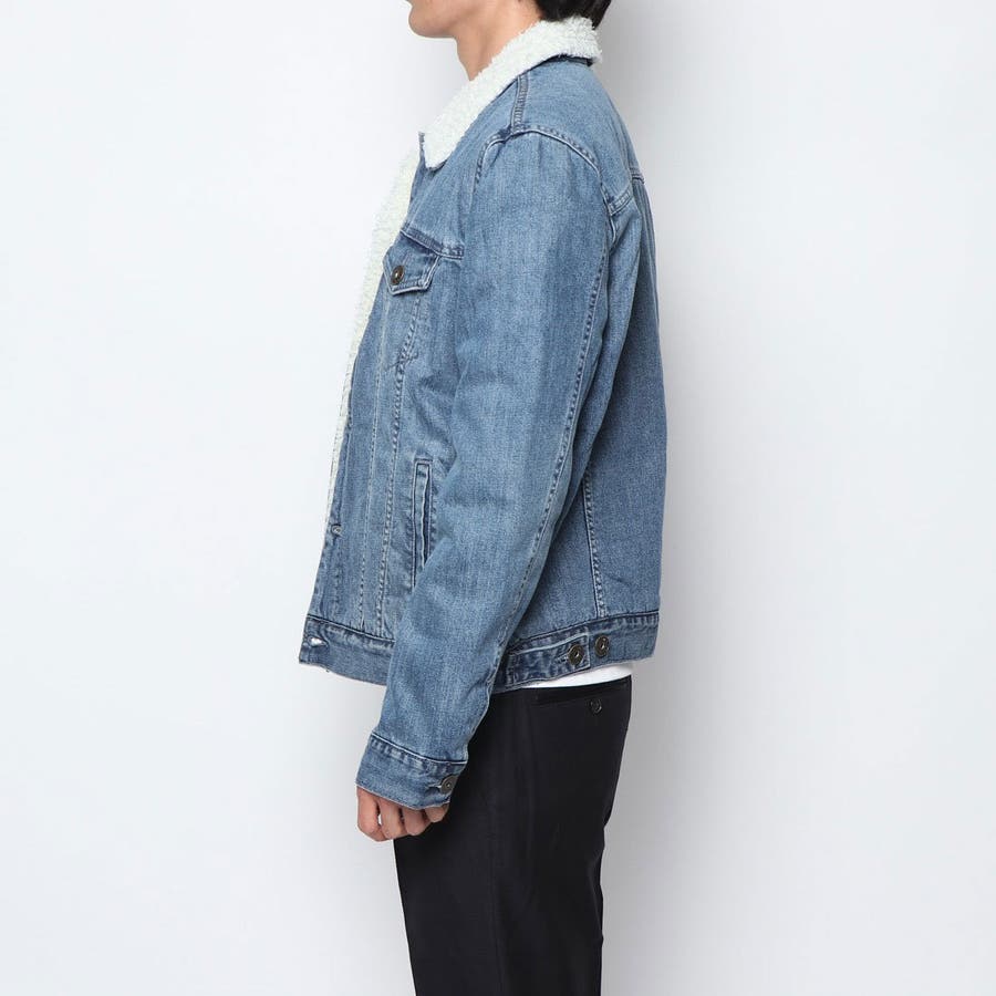 Guess skyes sherpa denim jacket Clearance