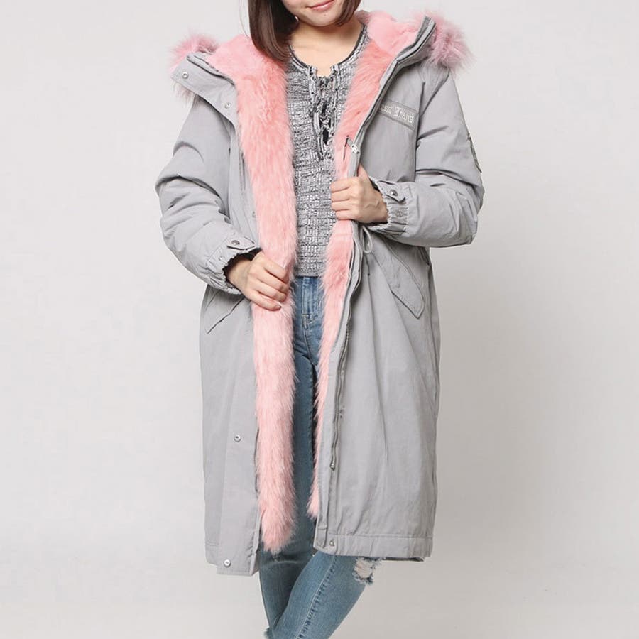 GUESS] FUR MILITARY JACKET[品番：GUEW0001607]｜GUESS【WOMEN