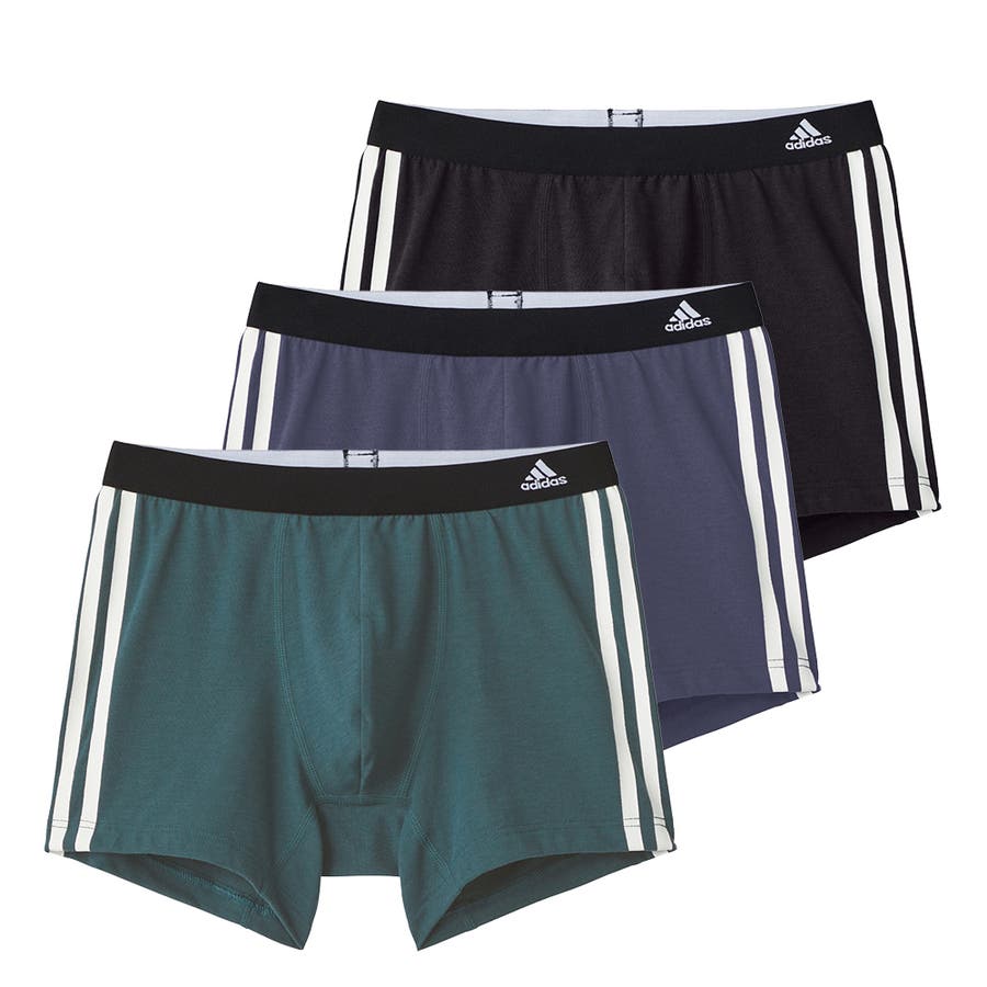 adidas アディダス　ローライズブリーフ　L(M) 3枚セット　白ブリーフ adidas アディダス ローライズブリーフ L(M) 3枚セット 白