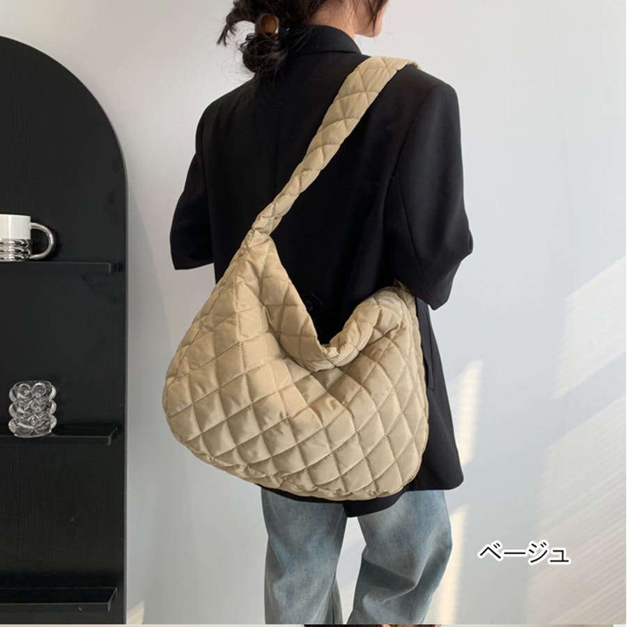 ショルダーバッグ 斜めがけ 大きめバッグ[品番：HNAW0002648