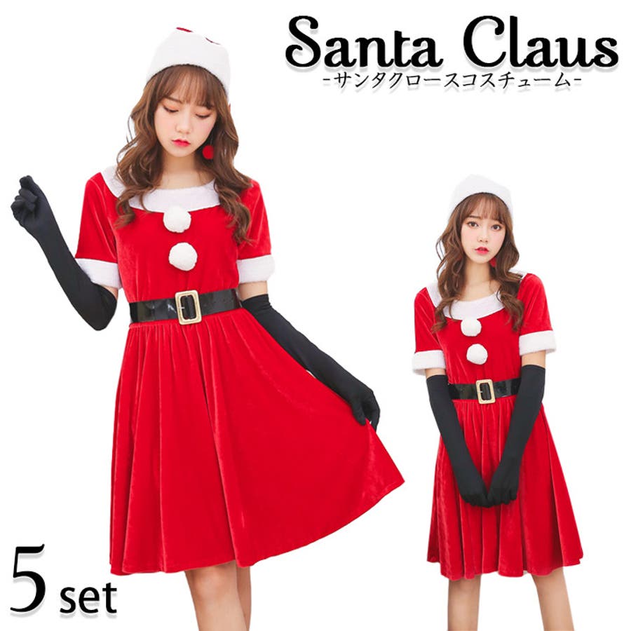 レディース サンタクロース クリスマス 品番 Hnaw Hanahana ハナハナ のレディースファッション 通販 Shoplist ショップリスト