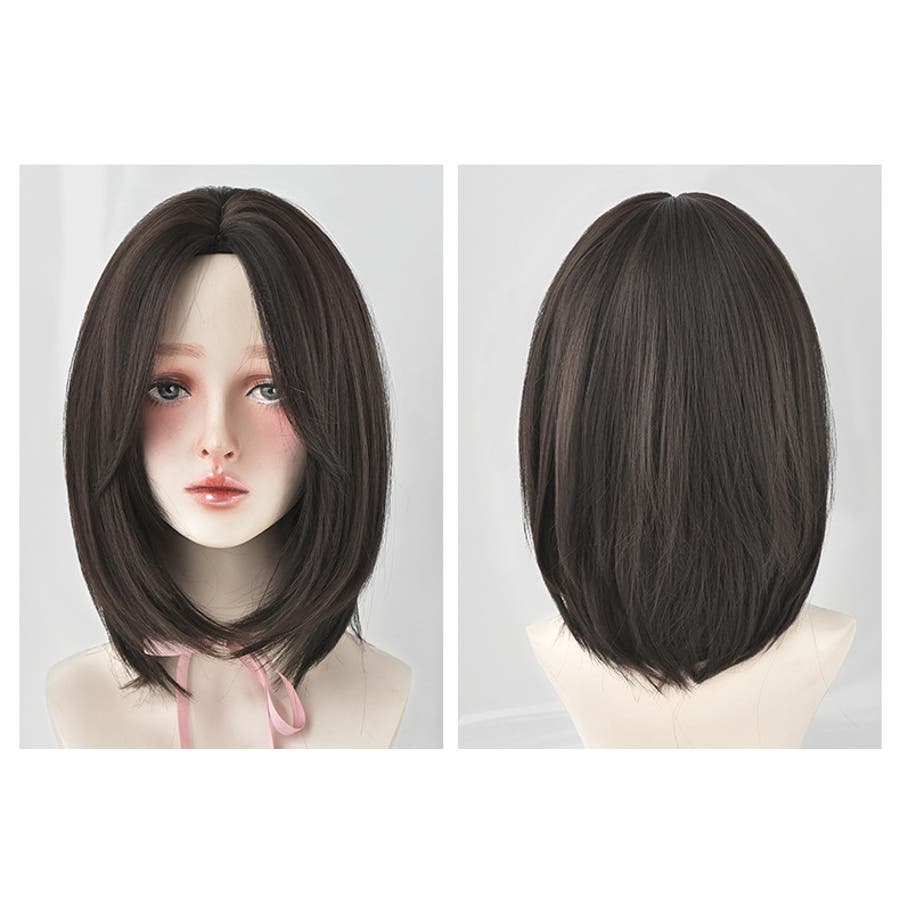 ウィッグ セミロング ストレート[品番：HNAW0004037]｜HANAHANA